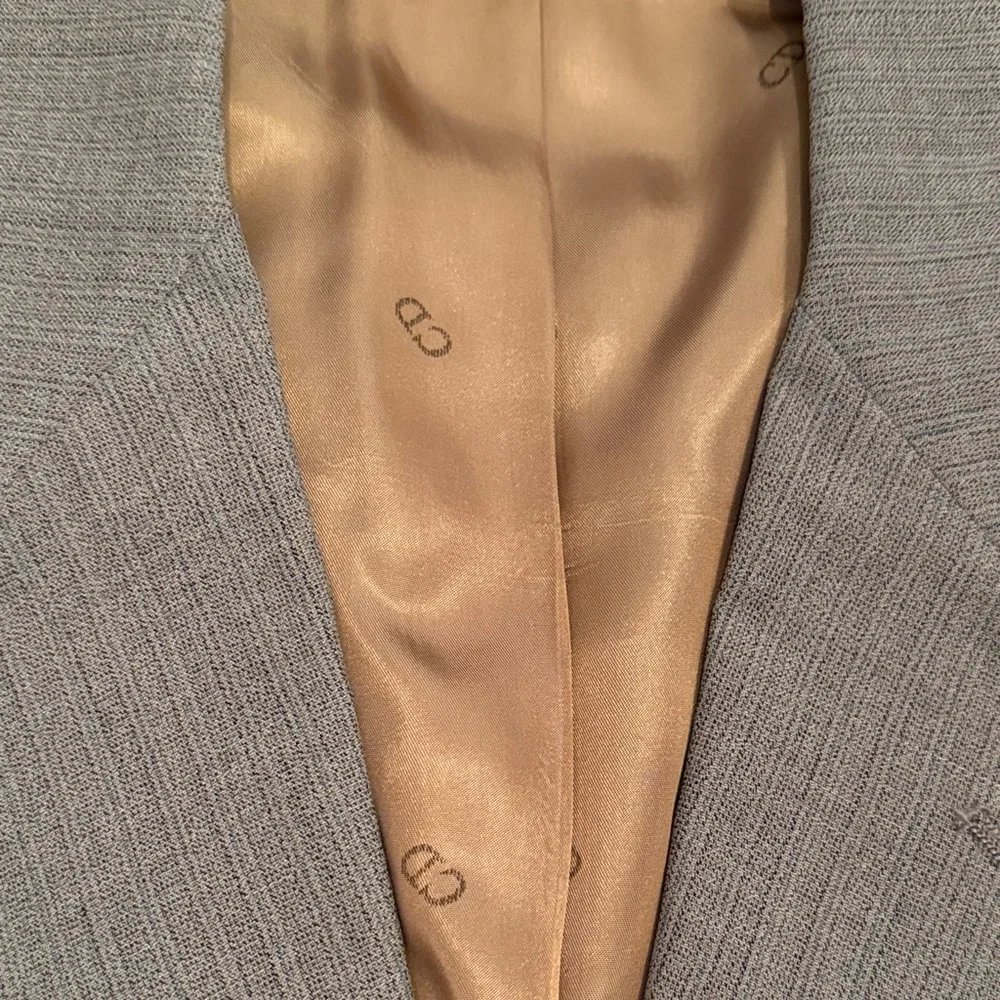 Dior Light Gray Men's Blazer Jacket